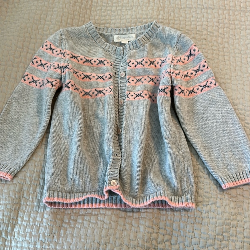 Baby cottons girls cardigan